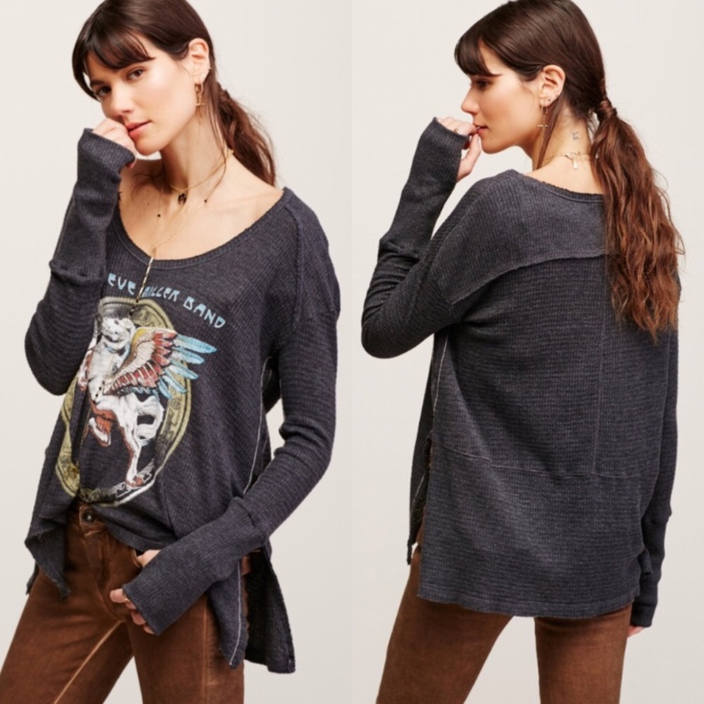 ISO Free People 'Steve Miller Band' Thermal Top